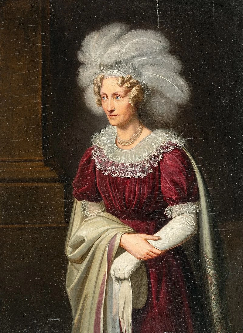 Ritratto di Maria Teresa Giuseppa d'Asburgo - Lorena, moglie di Antonio di Sassonia, Staatliche Kunstsammlungen Dresden